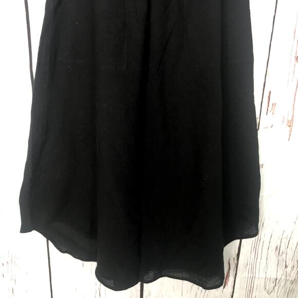 Hackwith Design House Swing Tie black cotton skirt - Picture 5 of 10